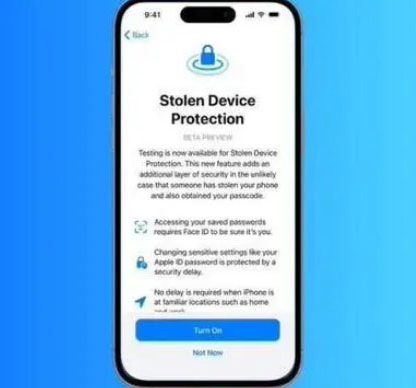 夷陵苹果授权维修店分享被盗设备保护功能开启方法 