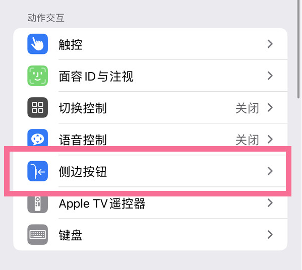 夷陵苹果14维修店分享iPhone14 Plus侧键双击下载功能关闭方法 