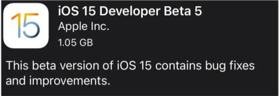 夷陵苹果手机维修分享如何升级到iOS15.0 beta5 